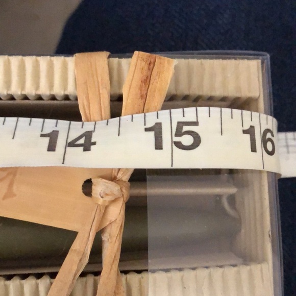 Vance Kitira 16” TIMBER TAPERS Moss Green Gift Box of 2 Candles - Picture 10 of 10